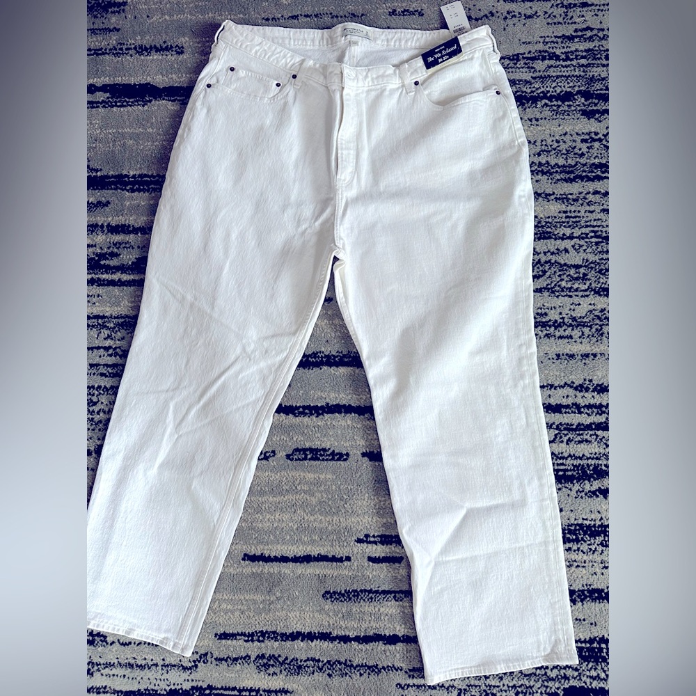 White Denim Jeans with Tags